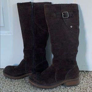 Kenneth Cole Reaction brown suede boots size 5 1/2